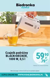 Gazetka promocyjna Biedronka - Gazetka - ważna od 08.10 do 08.10.2023 - strona 9 - produkty: Czajnik, Lack