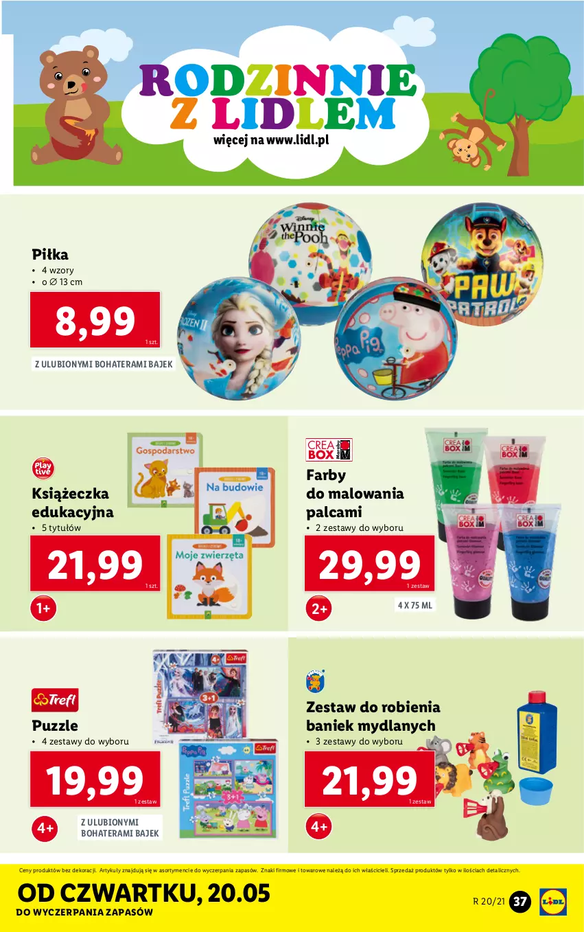 Gazetka promocyjna Lidl - GAZETKA - ważna 17.05 do 22.05.2021 - strona 37 - produkty: Fa, Puzzle, Tera