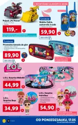 Gazetka promocyjna Lidl - GAZETKA - Gazetka - ważna od 22.05 do 22.05.2021 - strona 12 - produkty: Konsola, Gra, Amol, Pojazd, L.O.L., Tera, Pudełko, Procesor, Psi Patrol, Samolot