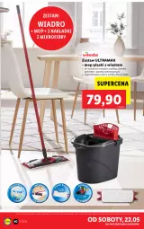 Gazetka promocyjna Lidl - GAZETKA - Gazetka - ważna od 22.05 do 22.05.2021 - strona 40 - produkty: Mop, Rama, Wiadro