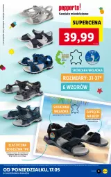 Gazetka promocyjna Lidl - GAZETKA - Gazetka - ważna od 22.05 do 22.05.2021 - strona 9 - produkty: Top, Por, Mop, Sandał