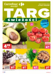 Gazetka promocyjna Carrefour - Gazetka Market - Gazetka - ważna od 19.04 do 19.04.2021 - strona 1 - produkty: Piec, Piątnica, Ziemniaki, Winogrona, Wino, Pomidory