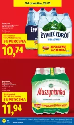 Gazetka promocyjna Lidl - GAZETKA - Gazetka - ważna od 31.01 do 31.01.2026 - strona 14 - produkty: Mus, LANA, Muszynianka, Woda mineralna, Woda, Magnez