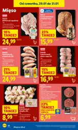 Gazetka promocyjna Lidl - GAZETKA - Gazetka - ważna od 31.01 do 31.01.2026 - strona 26 - produkty: Piec, Kurczak, Kaczka, Kaczka faszerowana, Burger, Mięso, Fa