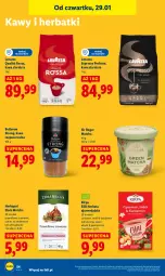 Gazetka promocyjna Lidl - GAZETKA - Gazetka - ważna od 31.01 do 31.01.2026 - strona 54 - produkty: Torebka, Kawa rozpuszczalna, Cukier, Kawa ziarnista, Bell, Kawa, Koper włoski, Lavazza, Bella, Herbata, Herbapol, Imbir