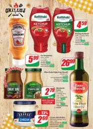 Gazetka promocyjna Dino - Gazetka 26 / 2024 - Gazetka - ważna od 02.07 do 02.07.2024 - strona 19 - produkty: Chrzan, Ketchup, Krakus, Sos, Mus, Gin, Burger, Kotlin, Grill, Kamis, Heinz, Musztarda, LG, Oliwa