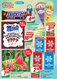 Gazetka promocyjna Dino - Gazetka 26 / 2024 - Gazetka - ważna od 02.07 do 02.07.2024 - strona 28 - produkty: Zott, Snickers, Lody, Mars, Melon, Monte