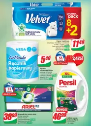 Gazetka promocyjna Dino - Gazetka 26 / 2024 - Gazetka - ważna od 02.07 do 02.07.2024 - strona 58 - produkty: Gra, Papier, Persil, Papier toaletowy, Velvet, Ręcznik, Ariel, Kapsułki do prania