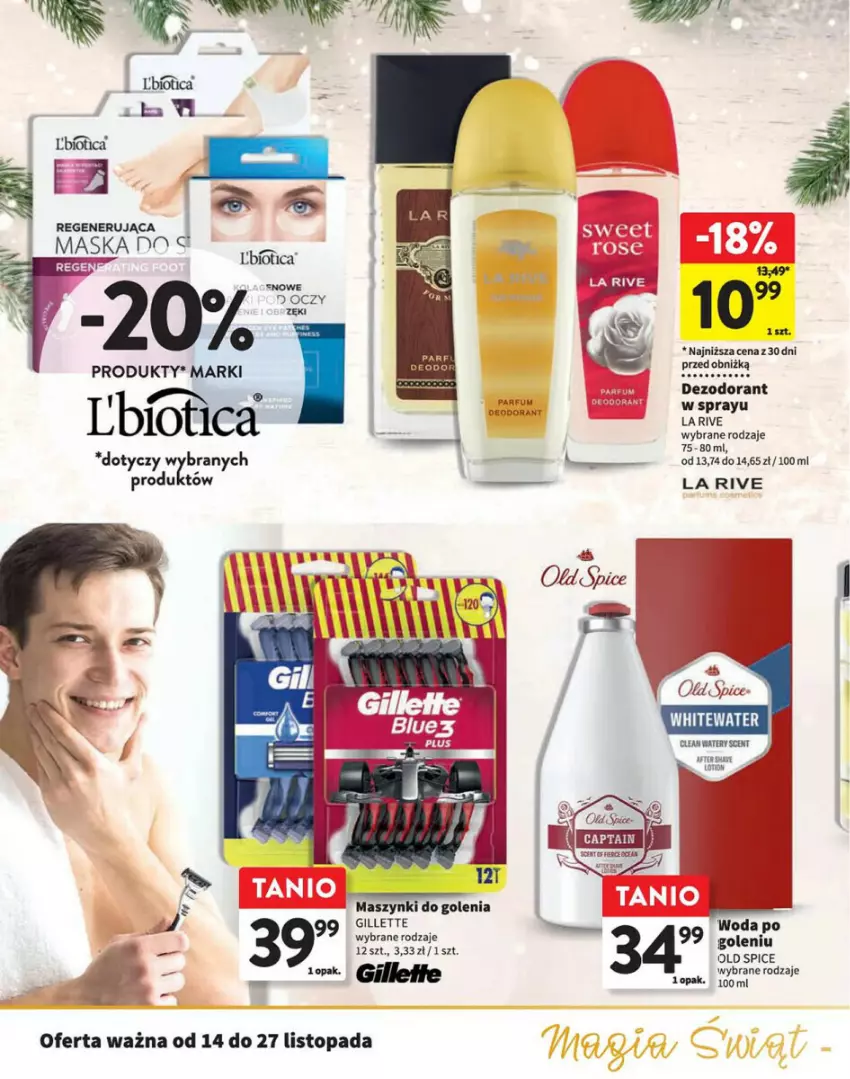 Gazetka promocyjna Intermarche - ważna 14.11 do 27.11.2024 - strona 13 - produkty: Gillette, La Rive, Top, Woda