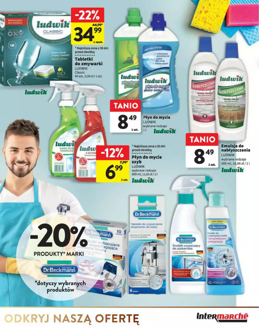 Gazetka promocyjna Intermarche - ważna 14.11 do 27.11.2024 - strona 16 - produkty: Emulsja, Ludwik, Piekarnik, Płyn do mycia, Tablet, Zmywarki