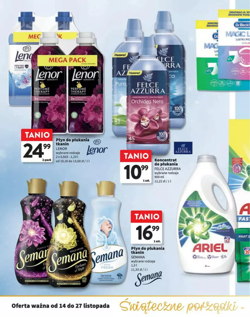 Gazetka promocyjna Intermarche - ważna 14.11 do 27.11.2024 - strona 17 - produkty: Fa, Lenor, Płyn do płukania, Top