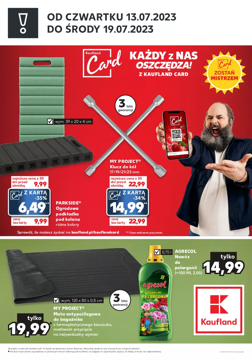 Gazetka promocyjna Kaufland - Zapowiedź oferty - ważna 06.07 do 12.07.2023 - strona 2 - produkty: Gra, LANA, Mop, Nawóz, O Bag, Parkside, Podkład, Podkładka