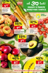 Gazetka promocyjna Auchan - 30 Lat Supermarket - Gazetka - ważna od 17.06 do 17.06.2026 - strona 5 - produkty: Warzywa, Warzywa i owoce, Kosz, Brzoskwinie, Owoce, Arbuz, Pomidory, Nektar