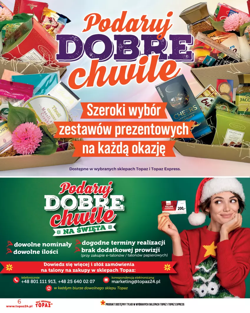 Gazetka promocyjna Topaz - Gazetka - ważna 23.10 do 29.10.2025 - strona 6 - produkty: Papier, Telefon, Top