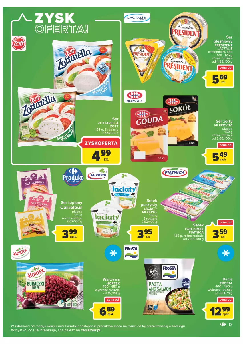 Gazetka promocyjna Carrefour - Gazetka Carrefour - ważna 22.11 do 03.12.2022 - strona 15 - produkty: Mleko, Mlekovita