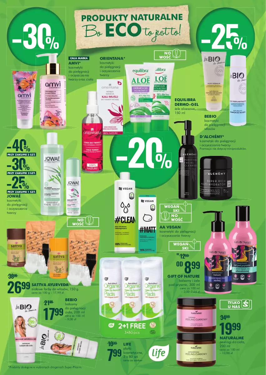 Gazetka promocyjna Super Pharm - Gazetka - ważna 09.06 do 22.06.2022 - strona 9 - produkty: Fa, Gift of Nature, Kosmetyki do pielęgnacji, Peeling, Płatki kosmetyczne