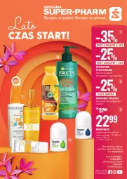 Gazetka promocyjna Super Pharm - Gazetka - Gazetka - ważna od 22.06 do 22.06.2022 - strona 1 - produkty: Fructis, Bioderma, Kosmetyki do pielęgnacji, Garnier, Antyperspirant