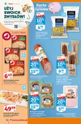 Gazetka promocyjna Auchan - Superoszczędzanie z kartą Skarbonka Supermarkety - Gazetka - ważna od 13.10 do 13.10.2021 - strona 6 - produkty: Kurczak, Glazura, Ser, Wieprzowina, Szynka, Pizza, Krewetki, Lazur