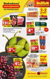 Gazetka promocyjna Biedronka - Od poniedzialku - Gazetka - ważna od 23.09 do 23.09.2023 - strona 1 - produkty: Pierogi, Ser, Koc, Gra, Krokiety, Karkówka wieprzowa, Wafelek, Podlaski, Gouda, Kiełbasa