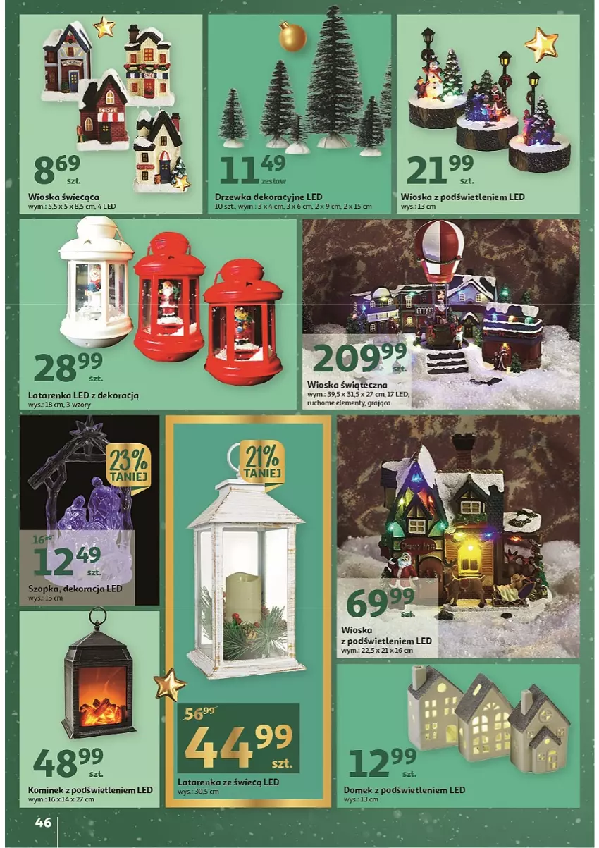 Gazetka promocyjna Auchan - Katalog MAGIA zabawek i dekoracji! - ważna 10.11 do 23.11.2022 - strona 46 - produkty: Gra, Kominek, Latarenka, Latarenka LED