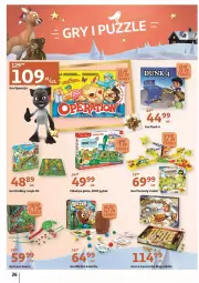 Gazetka promocyjna Auchan - Katalog MAGIA zabawek i dekoracji! - Gazetka - ważna od 23.11 do 23.11.2022 - strona 26 - produkty: Gra, Leon, Miód