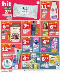 Gazetka promocyjna Topaz - Gazetka - Gazetka - ważna od 11.02 do 11.02.2026 - strona 24 - produkty: Makijaż, Płyn do kąpieli, Mydło w płynie, Top, Joanna, Tonik, Mola, Chusteczki, Mydło, Luksja, Nivea, Farba do włosów, LG, Fa