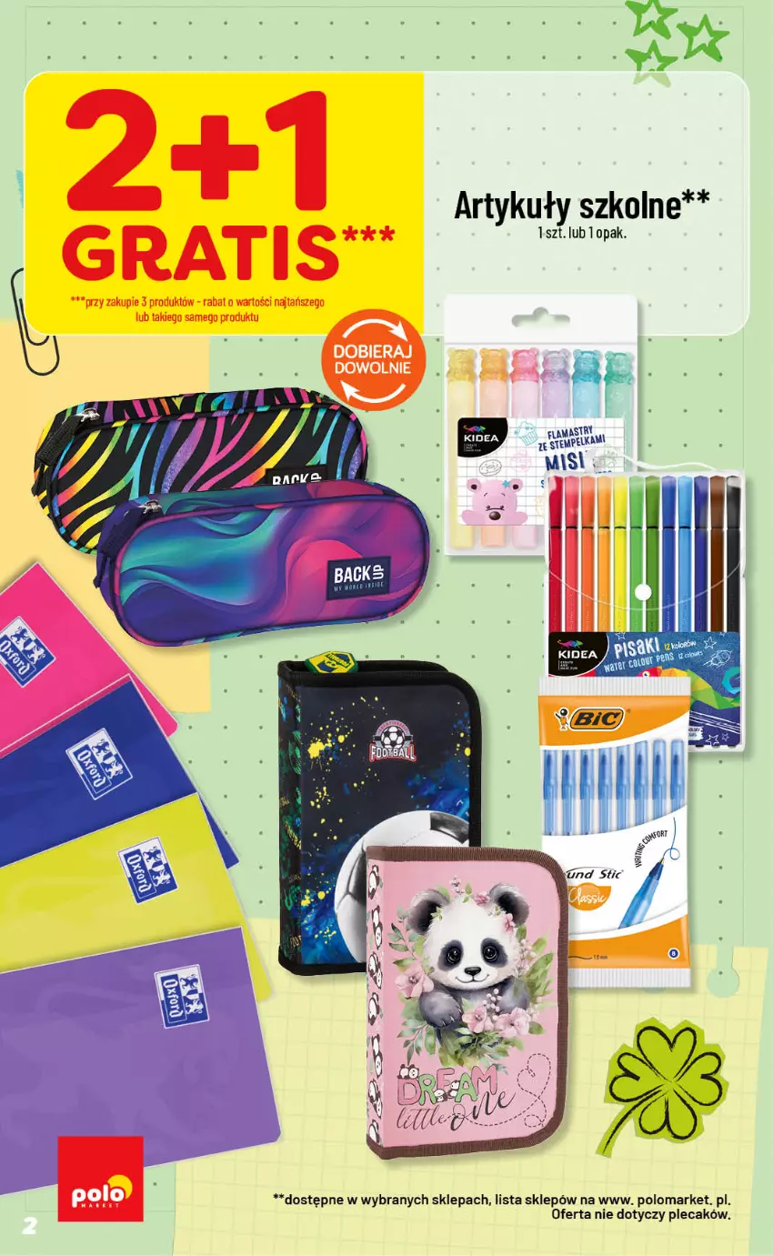 Gazetka promocyjna PoloMarket - Oferta Inspirujący TYDZIEŃ - ważna 12.08 do 18.08.2026 - strona 2 - produkty: Plecak