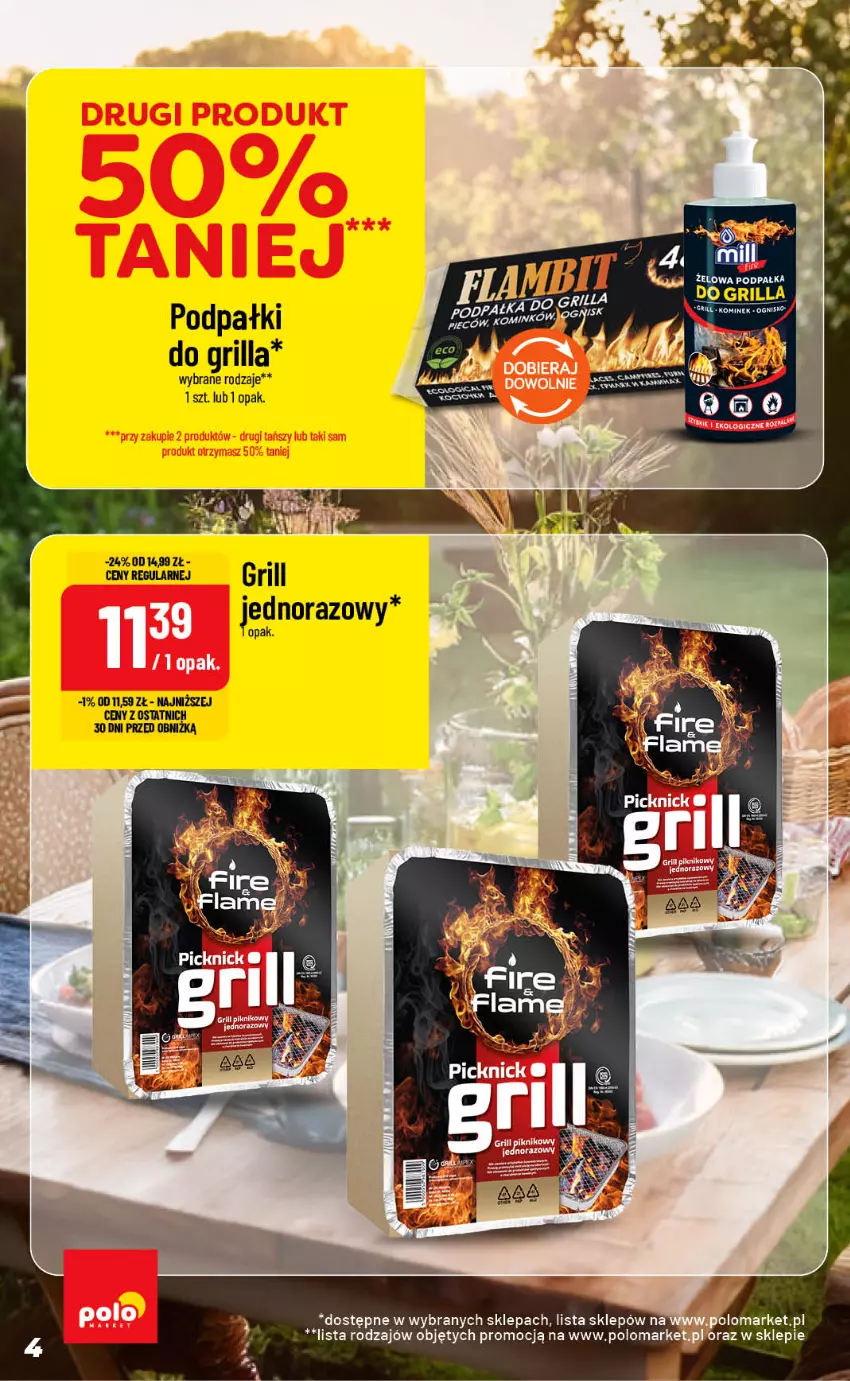 Gazetka promocyjna PoloMarket - Oferta Inspirujący TYDZIEŃ - ważna 12.08 do 18.08.2026 - strona 4 - produkty: Grill, Kominek
