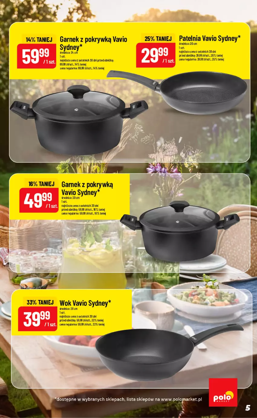 Gazetka promocyjna PoloMarket - Oferta Inspirujący TYDZIEŃ - ważna 12.08 do 18.08.2026 - strona 5 - produkty: Garnek, Patelnia