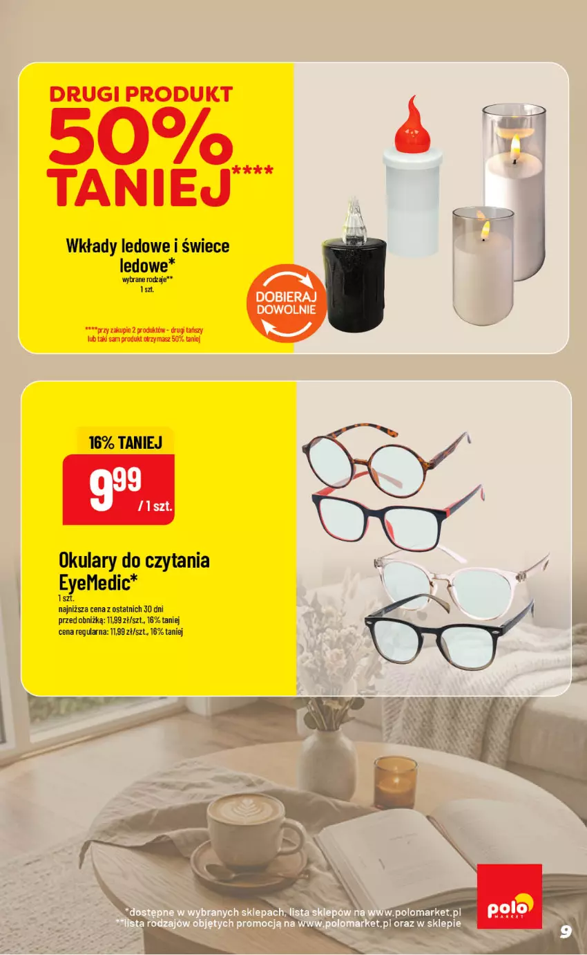 Gazetka promocyjna PoloMarket - Oferta Inspirujący TYDZIEŃ - ważna 12.08 do 18.08.2026 - strona 9 - produkty: Okulary do czytania