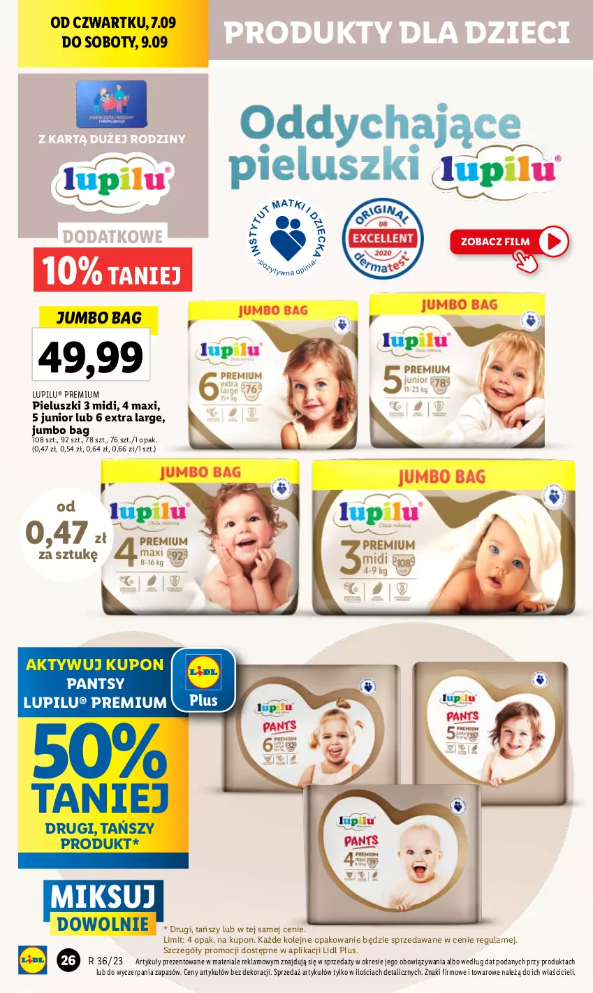 Gazetka promocyjna Lidl - GAZETKA - ważna 06.09 do 09.09.2023 - strona 46 - produkty: Chleb, Dzieci, O Bag, Olej, Ser