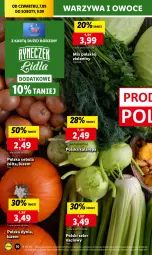 Gazetka promocyjna Lidl - GAZETKA - Gazetka - ważna od 09.09 do 09.09.2023 - strona 30 - produkty: Cebula, Warzywa, Ser, Warzywa i owoce, Owoce, Seler naciowy, Chleb