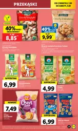 Gazetka promocyjna Lidl - GAZETKA - Gazetka - ważna od 09.09 do 09.09.2023 - strona 41 - produkty: Ketchup, Ser, Chipsy, Przysnacki, Lorenz, Monster Munch, Lay’s, Olej