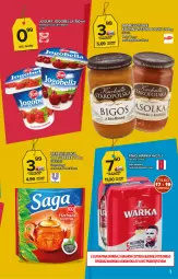 Gazetka promocyjna Topaz - Gazetka - Gazetka - ważna od 23.06 do 23.06.2021 - strona 3 - produkty: Piwa, Piwo, Gra, Bell, Jogurt, Kuchnia, Szal, Saga, Warka, Bella, Bigos, Jogobella, Herbata, LG
