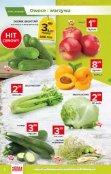 Gazetka promocyjna Topaz - Gazetka - Gazetka - ważna od 23.06 do 23.06.2021 - strona 4 - produkty: Warzywa, Morela, Ogórek, Owoce, Grunt