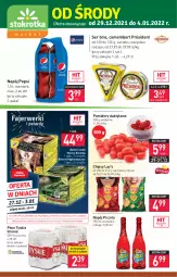 Gazetka promocyjna Stokrotka - Market - Gazetka - ważna od 04.01 do 04.01.2022 - strona 1 - produkty: Piwa, Piwo, Halo, Ser, Gin, Gra, Brie, Président, Chipsy, Tyskie, Pepsi, Camembert, Bateria, Lay’s, Napój, Pomidory, Strzałów