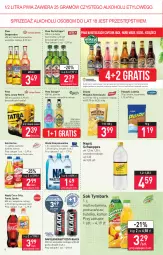 Gazetka promocyjna Stokrotka - Market - Gazetka - ważna od 04.01 do 04.01.2022 - strona 8 - produkty: Piwa, Piwo, Lubella, Nałęczowianka, Sok, Por, Gra, Bell, Chipsy, Coca-Cola, Tatra, Desperados, Sezam, Perła, Schweppes, Tymbark, Fanta, Bella, Woda, Sprite, Napój, Captain Jack, Kozel, Hortex, Fa