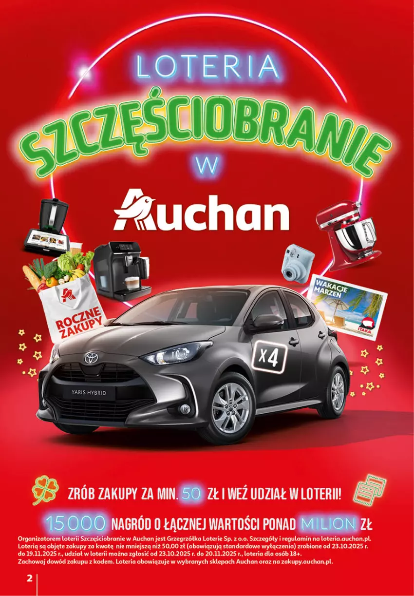 Gazetka promocyjna Auchan - Katalog Zabawki Święta jak babcię kocham Hipermarket - ważna 06.11 do 26.11.2025 - strona 2
