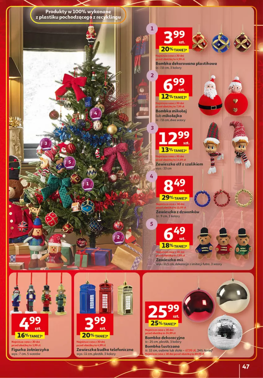 Gazetka promocyjna Auchan - Katalog Zabawki Święta jak babcię kocham Hipermarket - ważna 06.11 do 26.11.2025 - strona 47 - produkty: Szal, Telefon