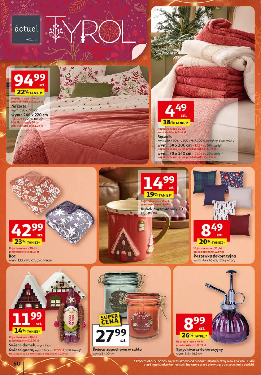 Gazetka promocyjna Auchan - Katalog Zabawki Święta jak babcię kocham Hipermarket - ważna 06.11 do 26.11.2025 - strona 50 - produkty: Koc, Poszewka