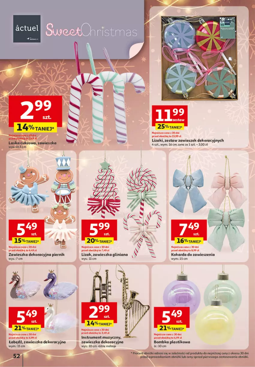 Gazetka promocyjna Auchan - Katalog Zabawki Święta jak babcię kocham Hipermarket - ważna 06.11 do 26.11.2025 - strona 52 - produkty: Lizaki, Piernik, Rum