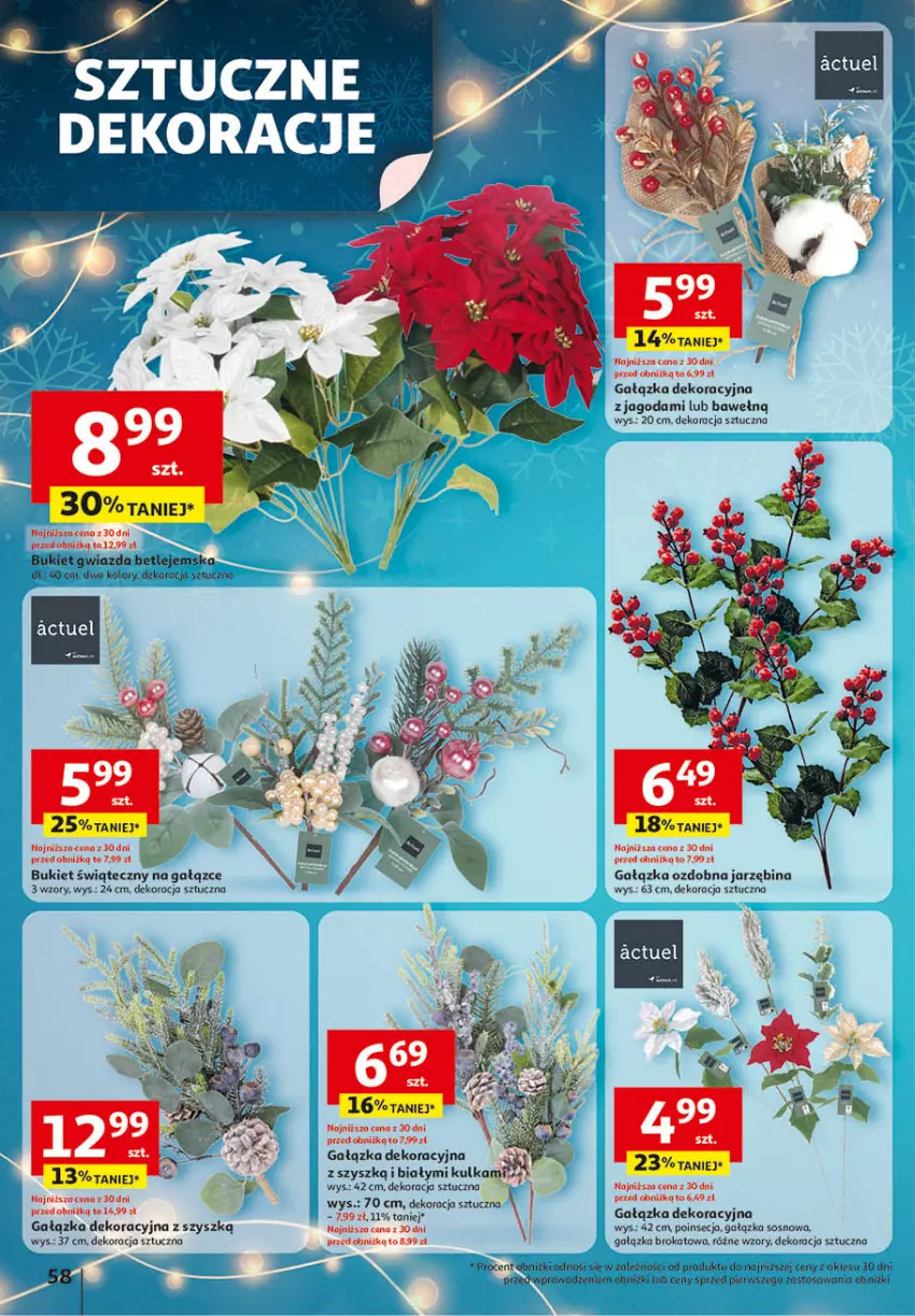 Gazetka promocyjna Auchan - Katalog Zabawki Święta jak babcię kocham Hipermarket - ważna 06.11 do 26.11.2025 - strona 58 - produkty: Bukiet, Gwiazda, Sos