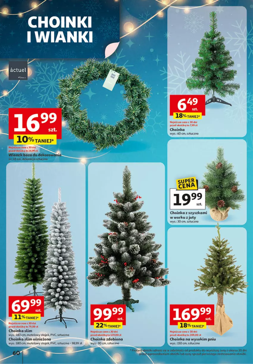 Gazetka promocyjna Auchan - Katalog Zabawki Święta jak babcię kocham Hipermarket - ważna 06.11 do 26.11.2025 - strona 60 - produkty: Choinka, Inka, Sok, Stojak
