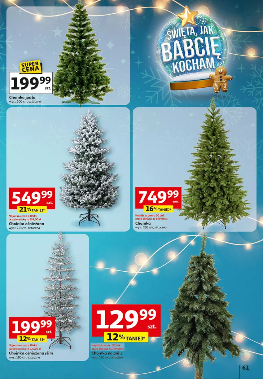 Gazetka promocyjna Auchan - Katalog Zabawki Święta jak babcię kocham Hipermarket - ważna 06.11 do 26.11.2025 - strona 61 - produkty: Choinka, Inka
