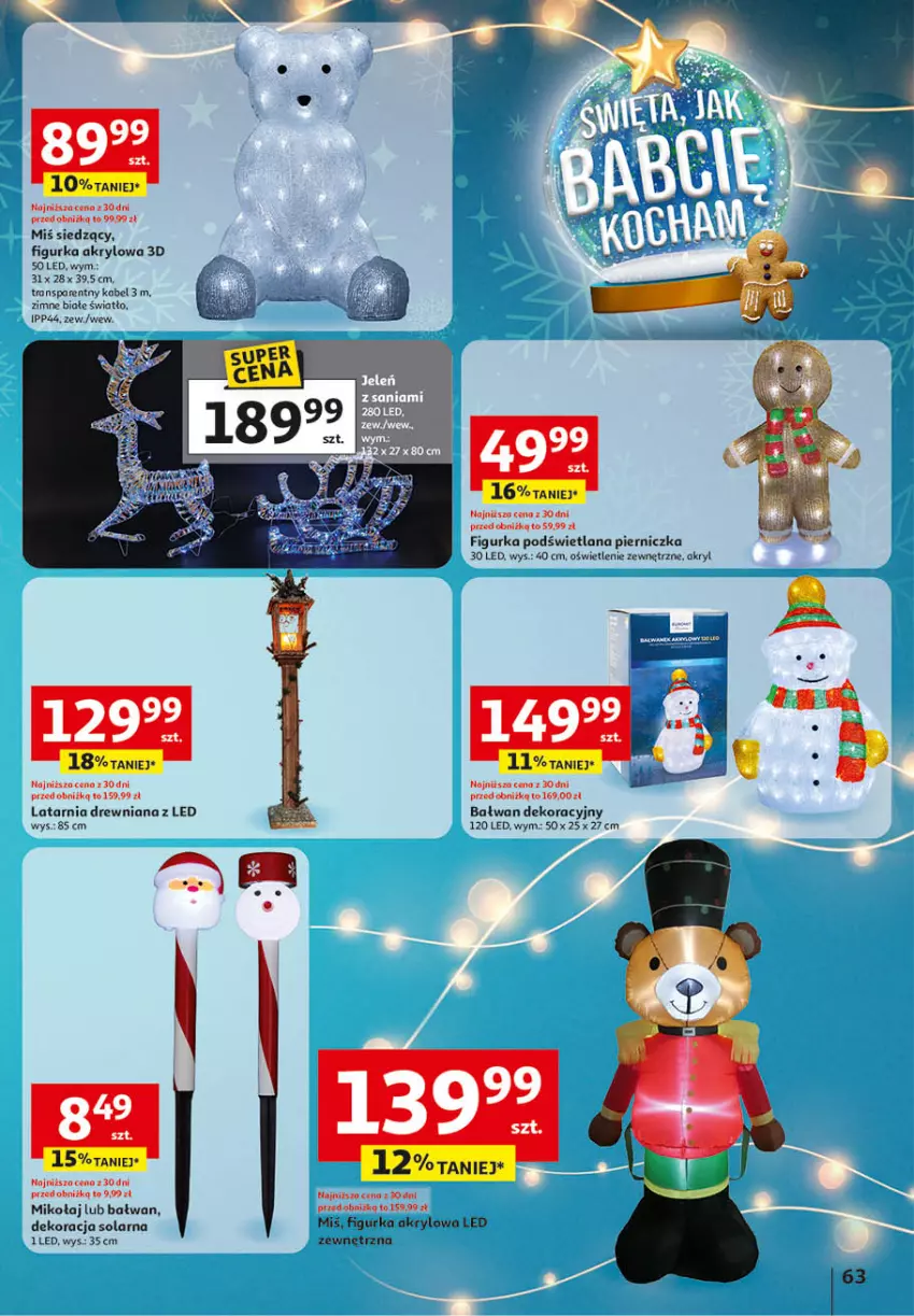 Gazetka promocyjna Auchan - Katalog Zabawki Święta jak babcię kocham Hipermarket - ważna 06.11 do 26.11.2025 - strona 63 - produkty: LANA, Latarnia, Tran