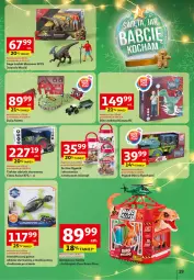 Gazetka promocyjna Auchan - Katalog Zabawki Święta jak babcię kocham Hipermarket - Gazetka - ważna od 26.11 do 26.11.2025 - strona 19 - produkty: Helikopter, Dinozaur, Saga, Pojazd, Tera, Jurassic World, Traktor, Fa