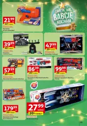 Gazetka promocyjna Auchan - Katalog Zabawki Święta jak babcię kocham Hipermarket - Gazetka - ważna od 26.11 do 26.11.2025 - strona 21 - produkty: Ser, Wyrzutnia, Nerf, Pistolet