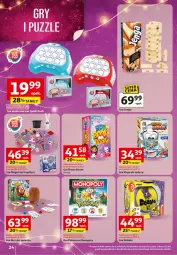 Gazetka promocyjna Auchan - Katalog Zabawki Święta jak babcię kocham Hipermarket - Gazetka - ważna od 26.11 do 26.11.2025 - strona 24 - produkty: Gra, Monopoly, Magiczny kapelusz