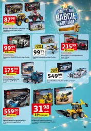 Gazetka promocyjna Auchan - Katalog Zabawki Święta jak babcię kocham Hipermarket - Gazetka - ważna od 26.11 do 26.11.2025 - strona 35 - produkty: Por, Amol, Buldożer, Samochód, Wywrotka, LEGO Technic, Tran, Warka, Parka, LEGO, Sport, Samolot