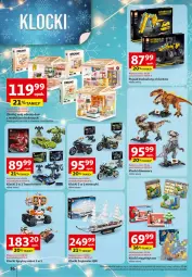 Gazetka promocyjna Auchan - Katalog Zabawki Święta jak babcię kocham Hipermarket - Gazetka - ważna od 26.11 do 26.11.2025 - strona 36 - produkty: Dinozaur, Pojazd, Tran, Robot, Klocki, Transformers